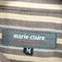 マリクレール marie claire HOMME ストライプ柄 長袖 ボタンダウンシャツ メンズ import:M
