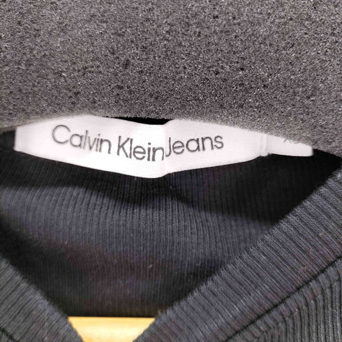 カルバンクラインジーンズ Calvin Klein Jeans 刺繍ロゴ タンクトップ レディース import:XS