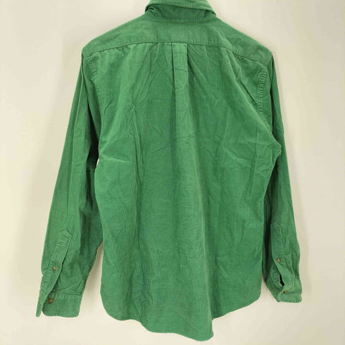 ブルックスブラザーズ BROOKS BROTHERS コットン ピンウェール コーデュロイ ソリッド スポーツ L/S シャツ メンズ import:M