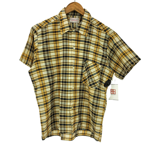 Permanent Press 70S USA製 チェック S/S ボックス シャツ vintage ヴィンテージ メンズ 152/1