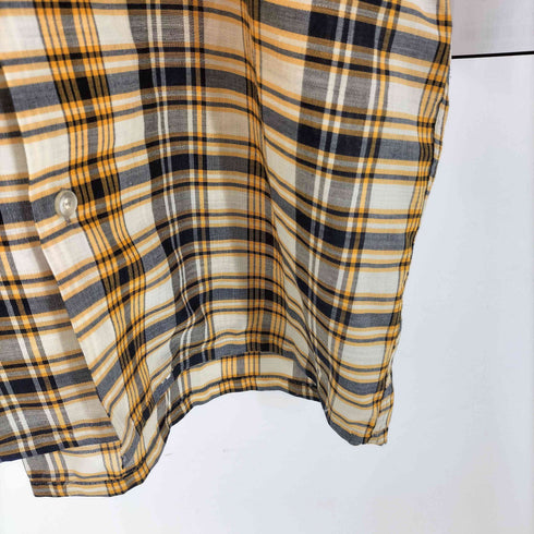 Permanent Press 70S USA製 チェック S/S ボックス シャツ vintage ヴィンテージ メンズ 152/1