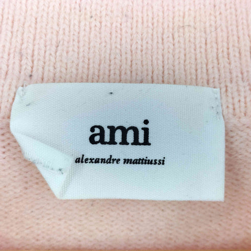 アミアレクサンドルマテュッシ AMI ALEXANDRE MATTIUSSI ニットポロシャツ メンズ