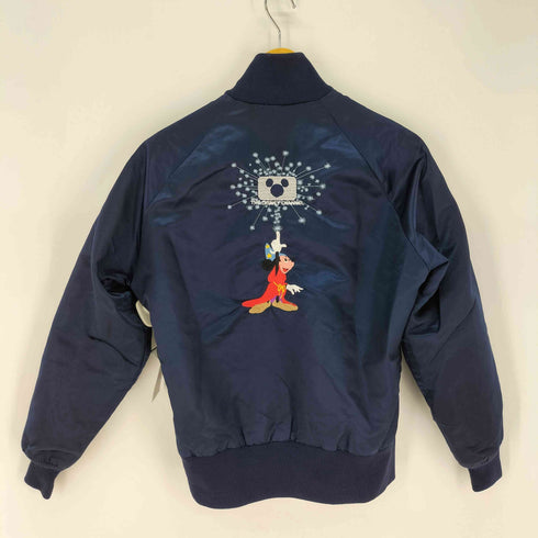70-80s Vintage キャラクター刺繍 ジップアップブルゾン メンズ