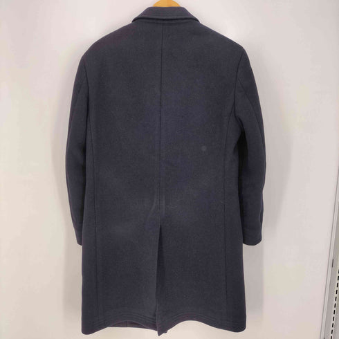 ポロラルフローレン POLO RALPH LAUREN 現行タグ ウール 比翼ボタン 背抜き チェスターコート メンズ import:XS
