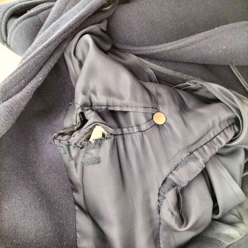 ポロラルフローレン POLO RALPH LAUREN 現行タグ ウール 比翼ボタン 背抜き チェスターコート メンズ import:XS
