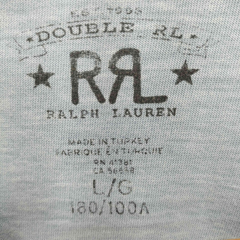 ダブルアールエルラルフローレン RRL RALPH LAUREN ジャージー グラフィック Tシャツ メンズ import:L