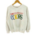 ラッセルアスレチック RUSSELL ATHLETIC 90s USA製 NORTHWEST COLORS ラバープリント 前V クルーネックスウェット メンズ import:L
