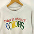 ラッセルアスレチック RUSSELL ATHLETIC 90s USA製 NORTHWEST COLORS ラバープリント 前V クルーネックスウェット メンズ import:L