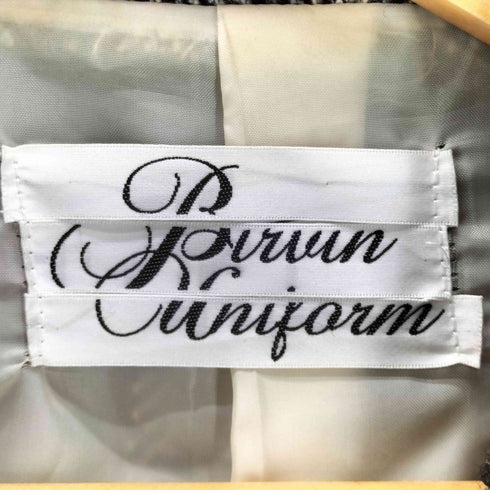 BIRVIN UNIFORM ヘリンボーン テーラードジャケット メンズ JPN:2