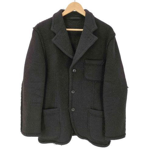 コムデギャルソンオム COMME des GARCONS HOMME 田中オム ウール縮絨 テーラードジャケット メンズ M