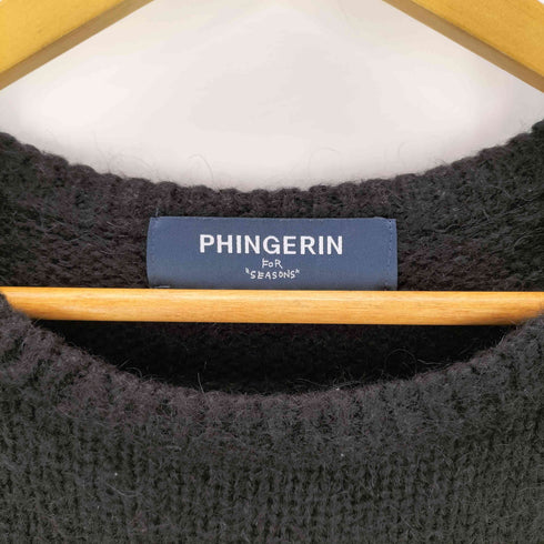 フィンガリンフォーシーズン PHINGERIN FOR SEASONS MOHAIR KNIT PLANE メンズ M
