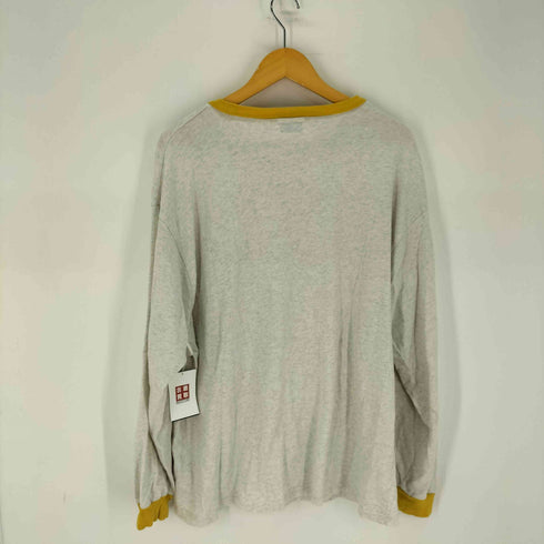 タウンクラフト TOWNCRAFT ロゴ刺繍 L/S Tシャツ カットソー メンズ JPN:L