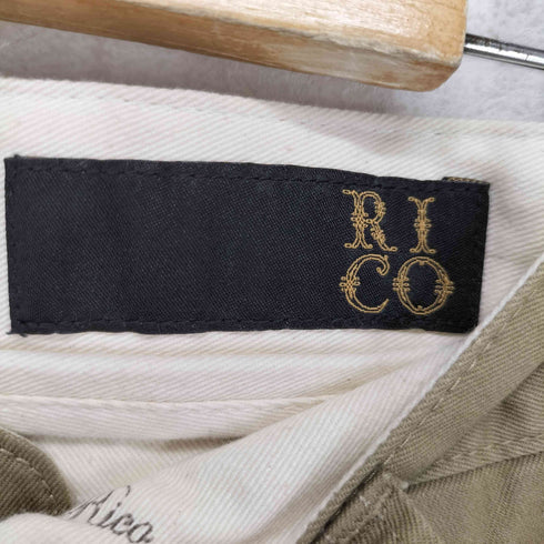 リコ RICO サイドジップ クロップドチノパン メンズ L