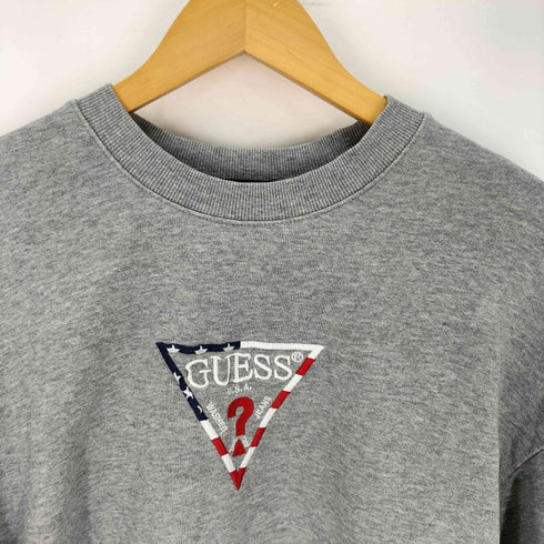 ゲス GUESS クルーネックスウェット USA COLLECTION レディース JPN:L