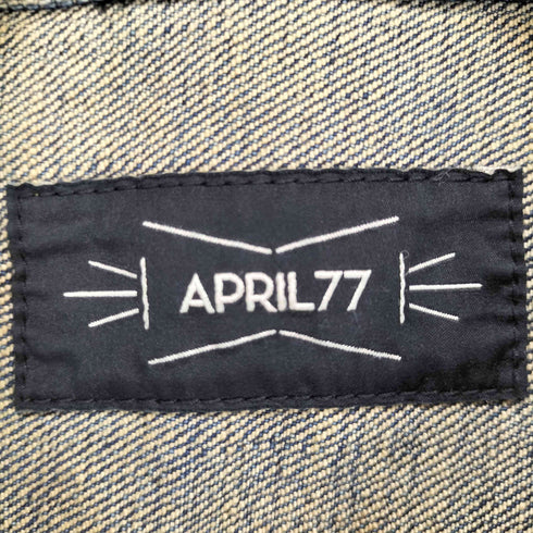 エイプリルセブンティセブン April77 デニムトラッカージャケット assenbley-trash Y2K メンズ JPN:XS