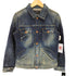エイプリルセブンティセブン April77 デニムトラッカージャケット assenbley red selvedge Y2K メンズ JPN:XS