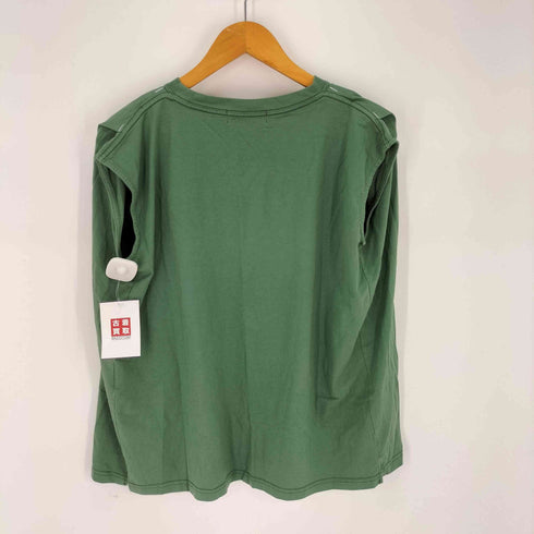ズッカ ZUCCa ショルダータック ノースリーブカットソー ボックスシルエット レディース JPN:M