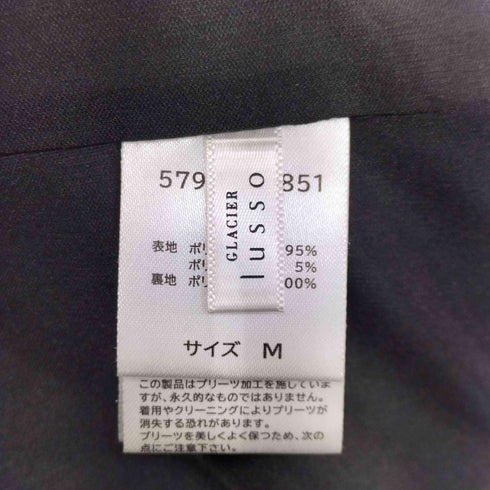 GLACIER lusso 総柄 ベロアプリーツスカート レディース JPN:M