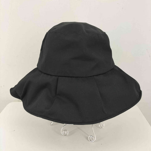 ドット リボンアクセント ハット レディース