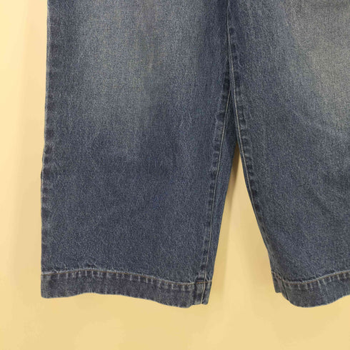 ミズイロインド mizuiro ind 26SS ワイドデニムスラックス レディース FREE