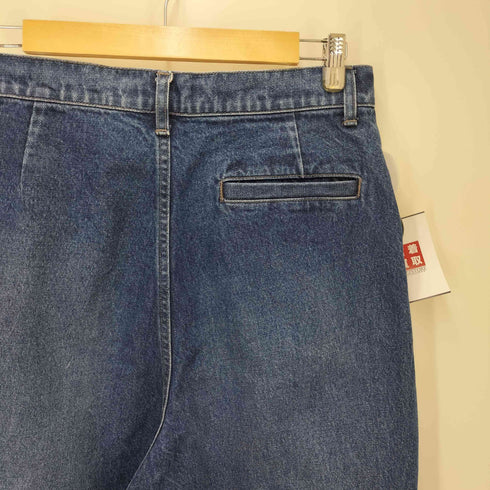 ミズイロインド mizuiro ind 26SS ワイドデニムスラックス レディース FREE