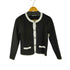 ザラ ZARA フェイクパールボタンニットカーディガン レディース US M