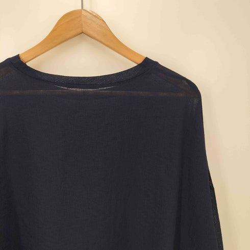 ミズイロインド mizuiro ind 26SS ワッシャーボイルド ワイド プルオーバー レディース FREE