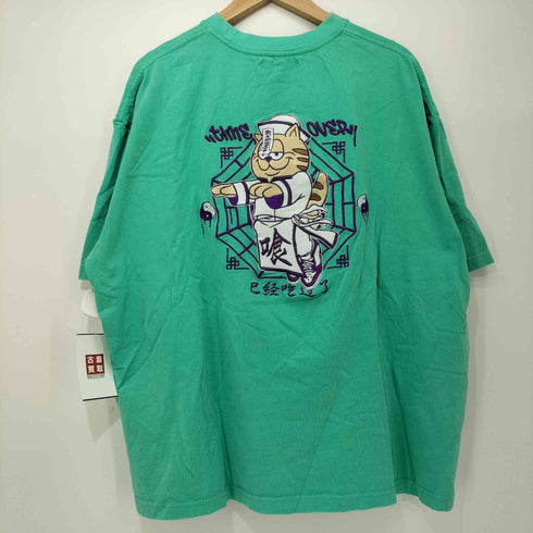エージェム Agem ×.kom 猫CAT 半袖Tシャツ メンズ