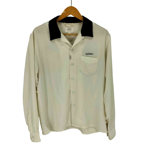 クライミー THE CRIMIE EASY CARE EMBROIDERY OPEN COLLAR SHIRT メンズ