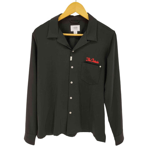 クライミー THE CRIMIE OPEN COLLAR NEEDLE WORK SHIRT メンズ