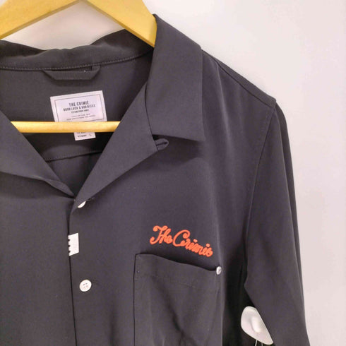 クライミー THE CRIMIE OPEN COLLAR NEEDLE WORK SHIRT メンズ