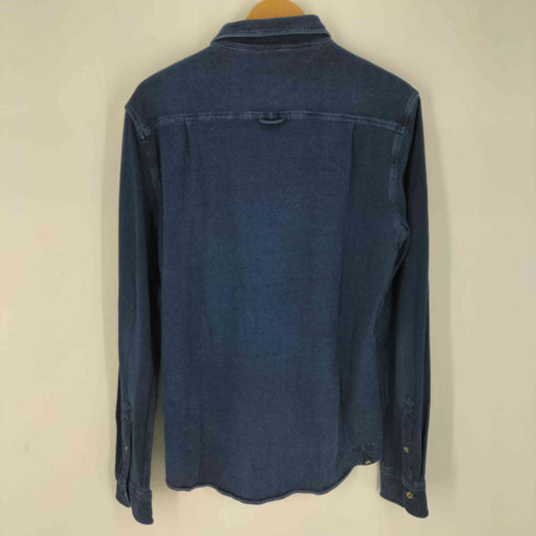デンハム DENHAM インディゴ ストレッチシャツ メンズ JPN:2