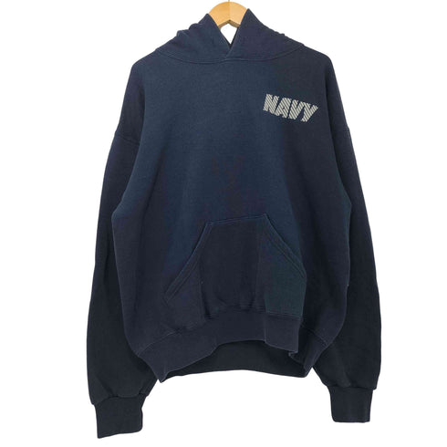 ユーエスネイビー U.S.NAVY USA製 トレーニング プルオーバー スウェット パーカー メンズ import:M