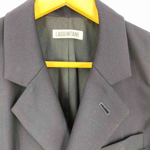 LAQUINTANE ウールロングベスト レディース JPN:34