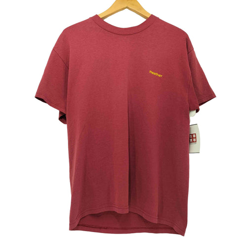 ヘインズ Hanes 両面プリント 企業 クルーネック Tシャツ メンズ import:M