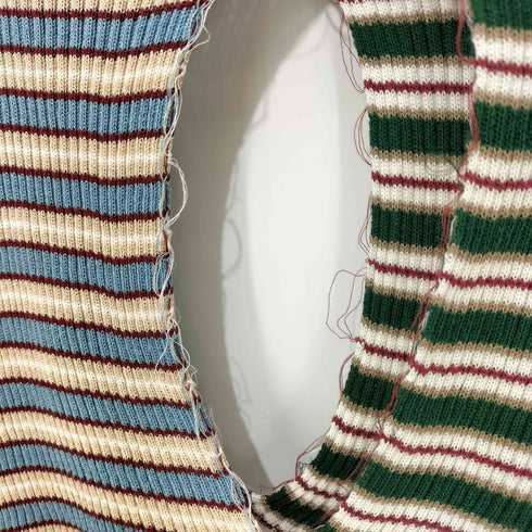 コトハヨコザワ kotohayokozawa DOCKING KNIT TANK ドッキング ニット タンクトップ レディース