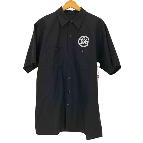 レッドキャップ RED KAP ロゴプリント S/S ワークシャツ メンズ import:L