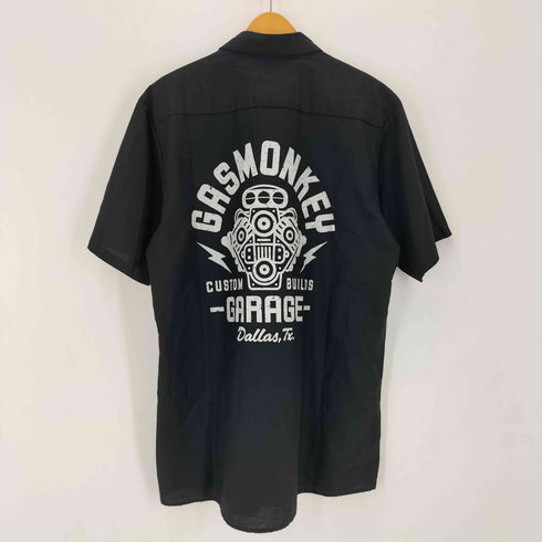 レッドキャップ RED KAP ロゴプリント S/S ワークシャツ メンズ import:L