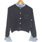 エイミーイストワール eimy istoire Attached collar ニットジャケット レディース FREE