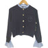 エイミーイストワール eimy istoire Attached collar ニットジャケット レディース FREE