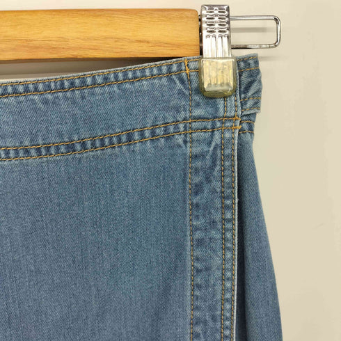 カルバンクラインジーンズ Calvin Klein Jeans デニム タイト ラップスカート レディース W63 H90