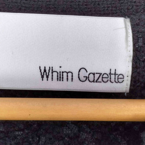 ウィムガゼット Whim Gazette ツイードニットジャケット レディース FREE