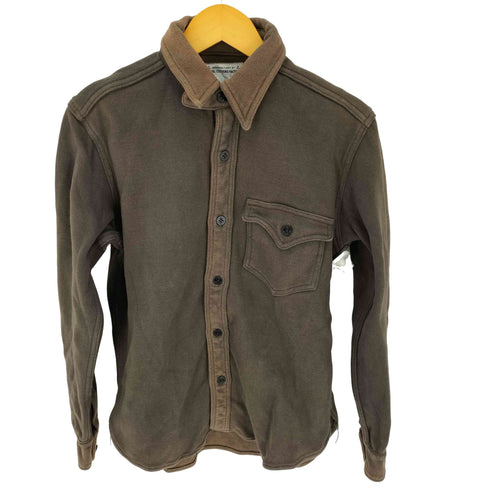 バズリクソンズ BUZZ RICKSONS NAVAL CLOTHING FACTORY C.P.O. SHIRTS メンズ JPN:S