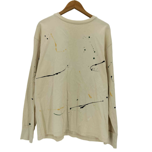 ロクビューティーアンドユースユナイテッドアローズ 6 BEAUTY & YOUTH UNITED ARROWS 21SS DRIPPING LONG SLEEVE PULLOVER ドリッピング カットソー レディース