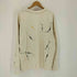 ロクビューティーアンドユースユナイテッドアローズ 6 BEAUTY & YOUTH UNITED ARROWS 21SS DRIPPING LONG SLEEVE PULLOVER ドリッピング カットソー レディース