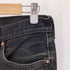 リーバイス Levis USA製 553刻印 501 後染め ボタンフライブラックデニム メンズ 33/32