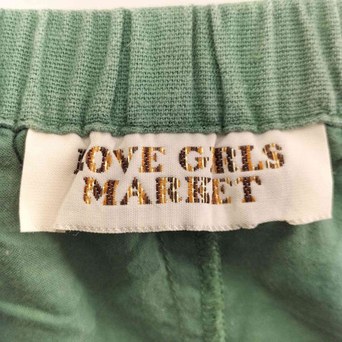 LOVE GIRLS MARKET アンティーク調 カットワーク刺繍レース フレアスカート レディース
