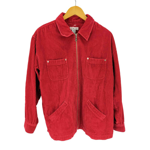 タルボット TALBOTS 90s マルチポケット ジップアップ コーデュロイジャケット メンズ import:M