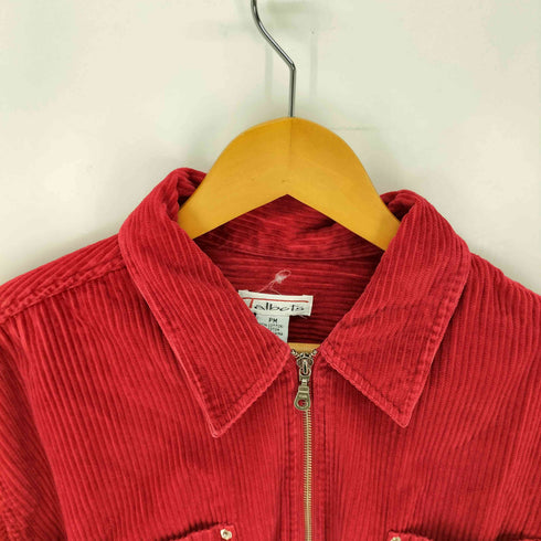 タルボット TALBOTS 90s マルチポケット ジップアップ コーデュロイジャケット メンズ import:M