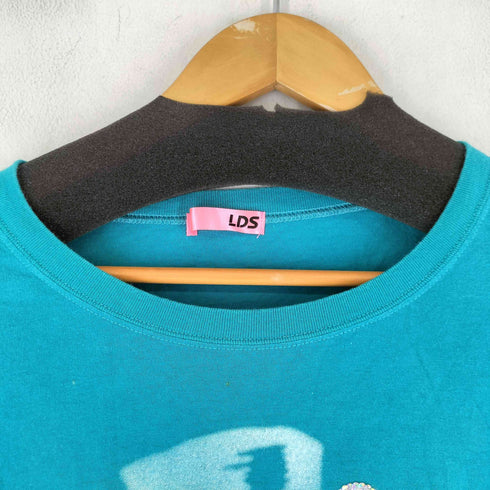 LDS スパンコール スカルデザイン S/S Tシャツ レディース